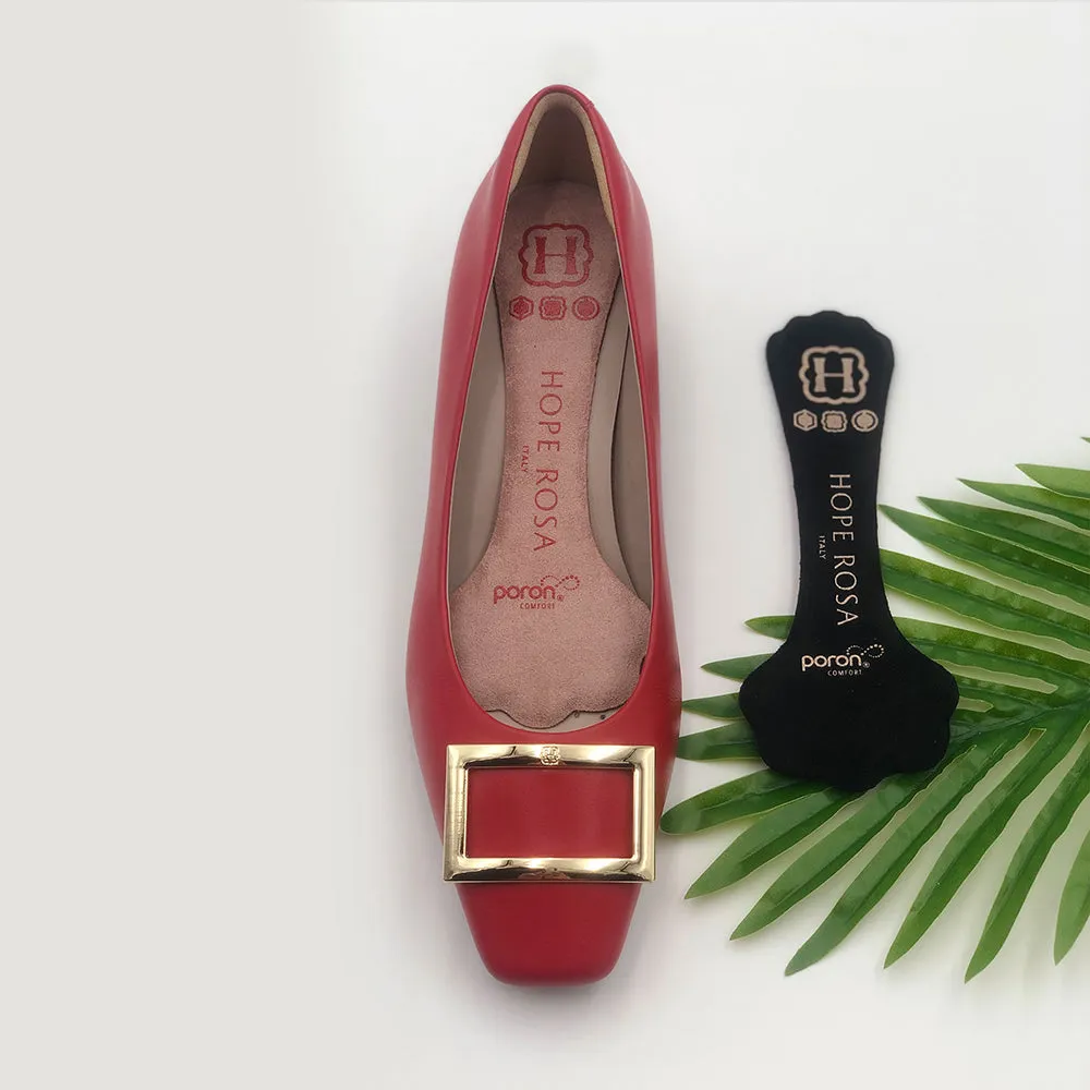2-Pair Full Length Cushion Insoles-Black