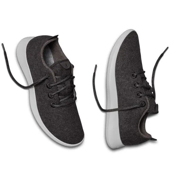 Allbirds Wool Runners - LIMITED EDITION: Light Black (Cream Sole) EX