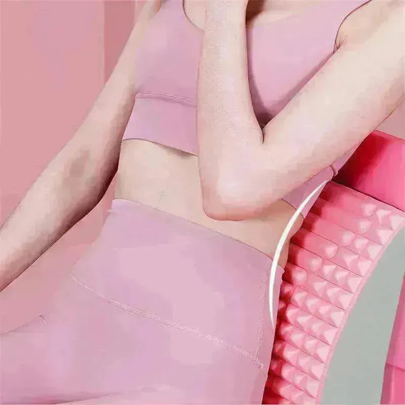 Back Stretcher & Neck Lumbar Support Massager Pillow