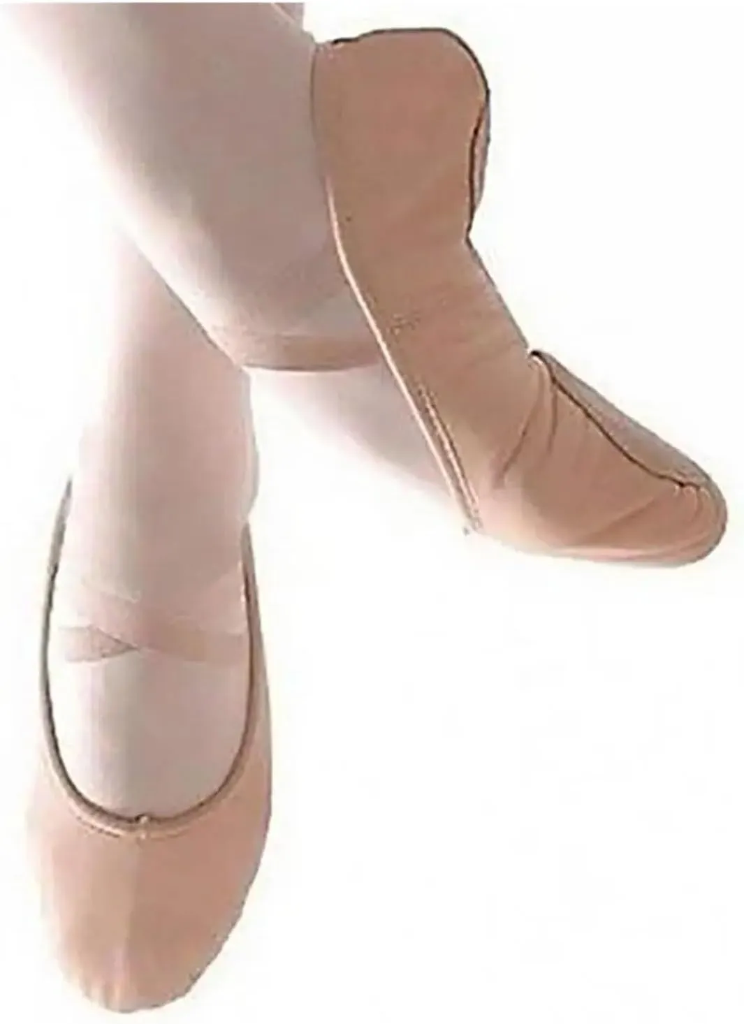 Ballet Shoes Girls Flat Canvas Head Black White Soft Ballet Slippers Ballet Belly Gym Yoga Dance Shoes Kids Woman Man for Girls Toddler Ballet Slippers(Beige,40)