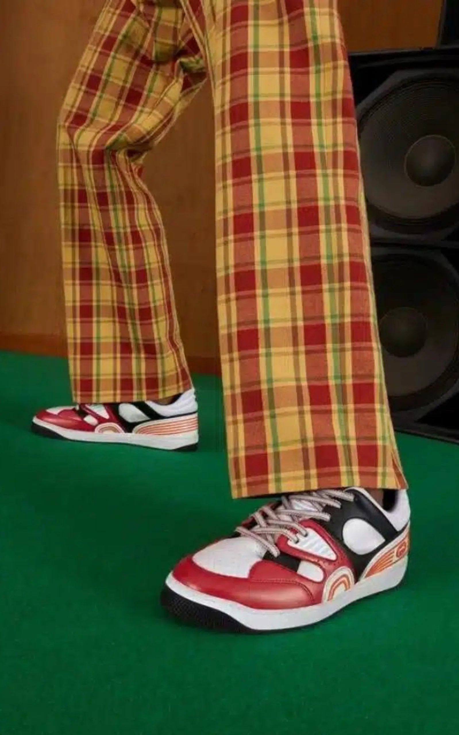Basket Lace-up Sneakers
