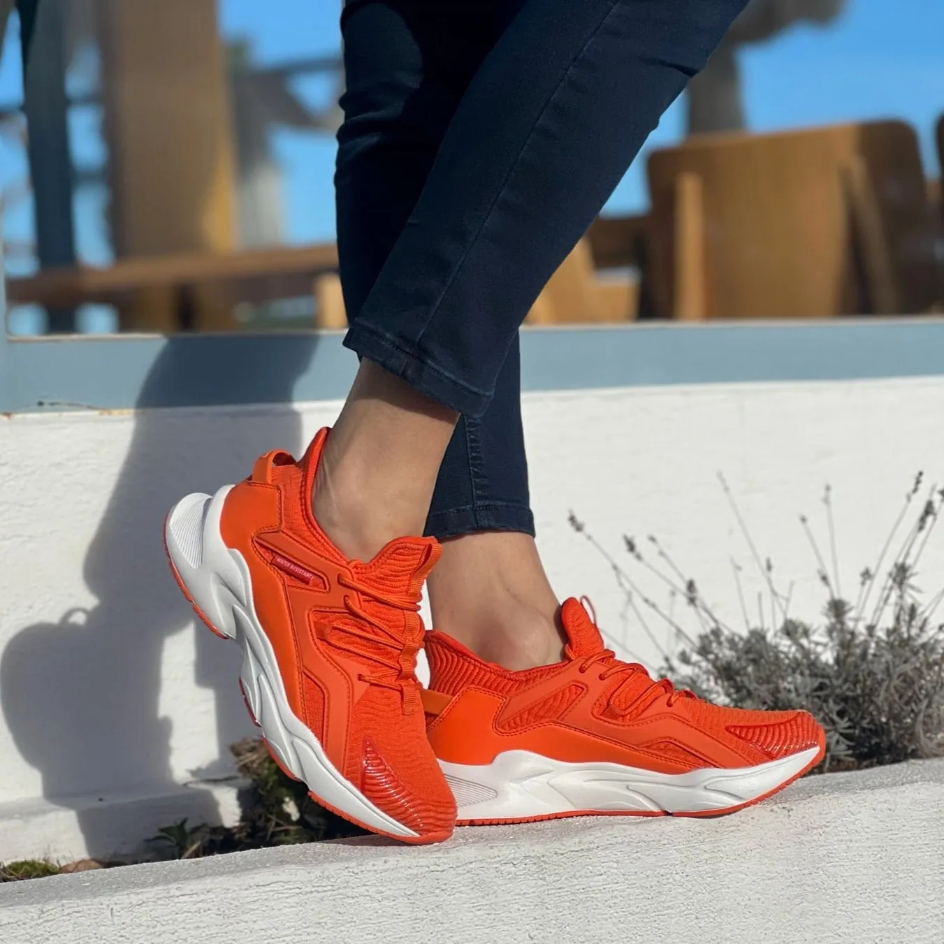 Bergen sneaker WR | Orange