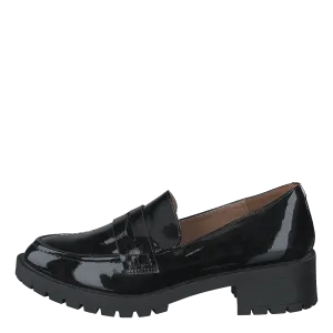 Biapearl Simple Penny Loafer P Black