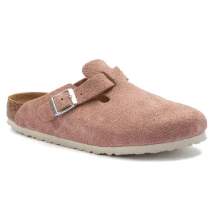 Birkenstock Womens Boston Clog Pink Clay