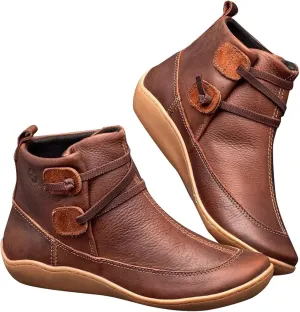 Black Cowboy Boots for Women Ankle Womens Lace Up Booties Ankle Boots for Women Dressy Wedge Bootie for Women Wide Width Slip On Soft Sole Pump Closed Toe Stacked Heel