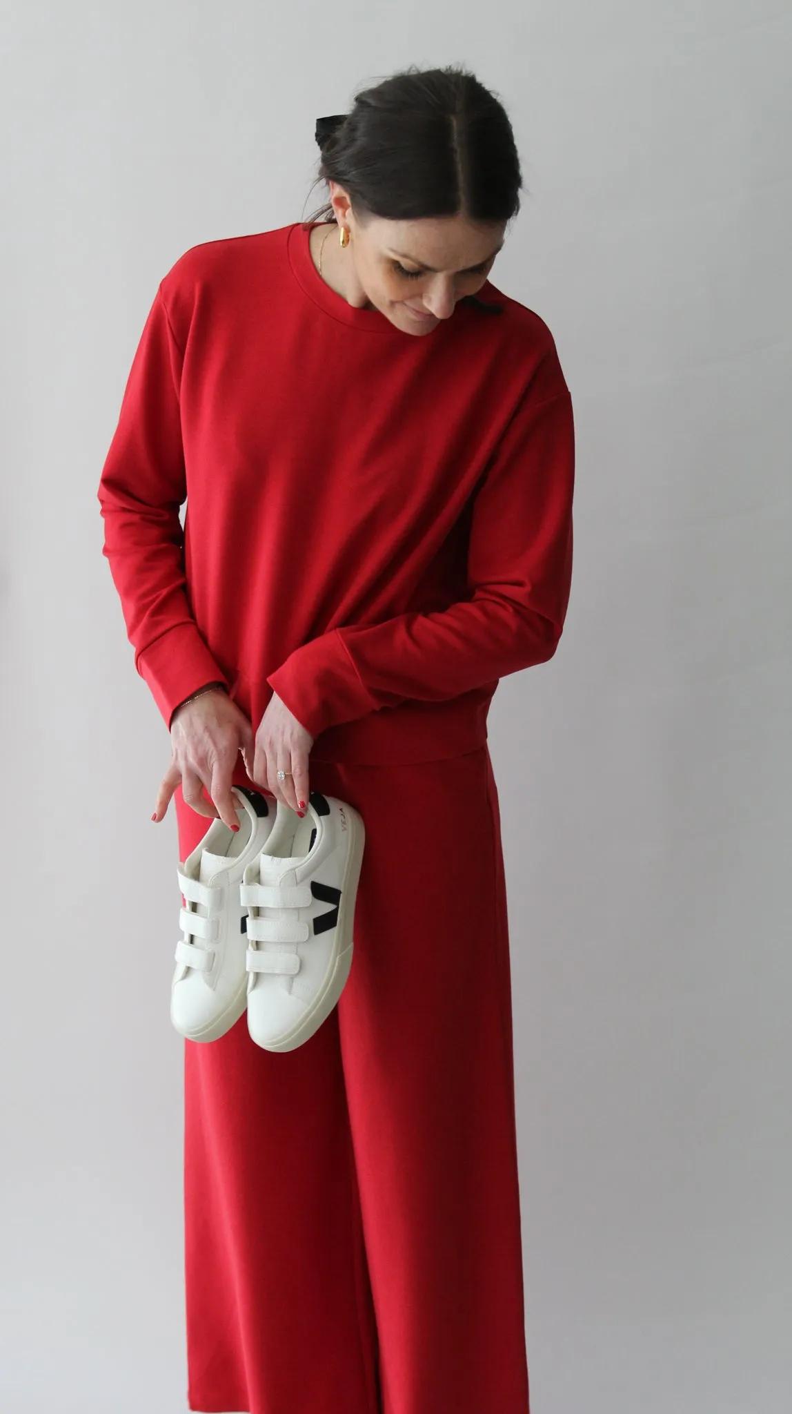 Boyfriend Crop Sweatshirt