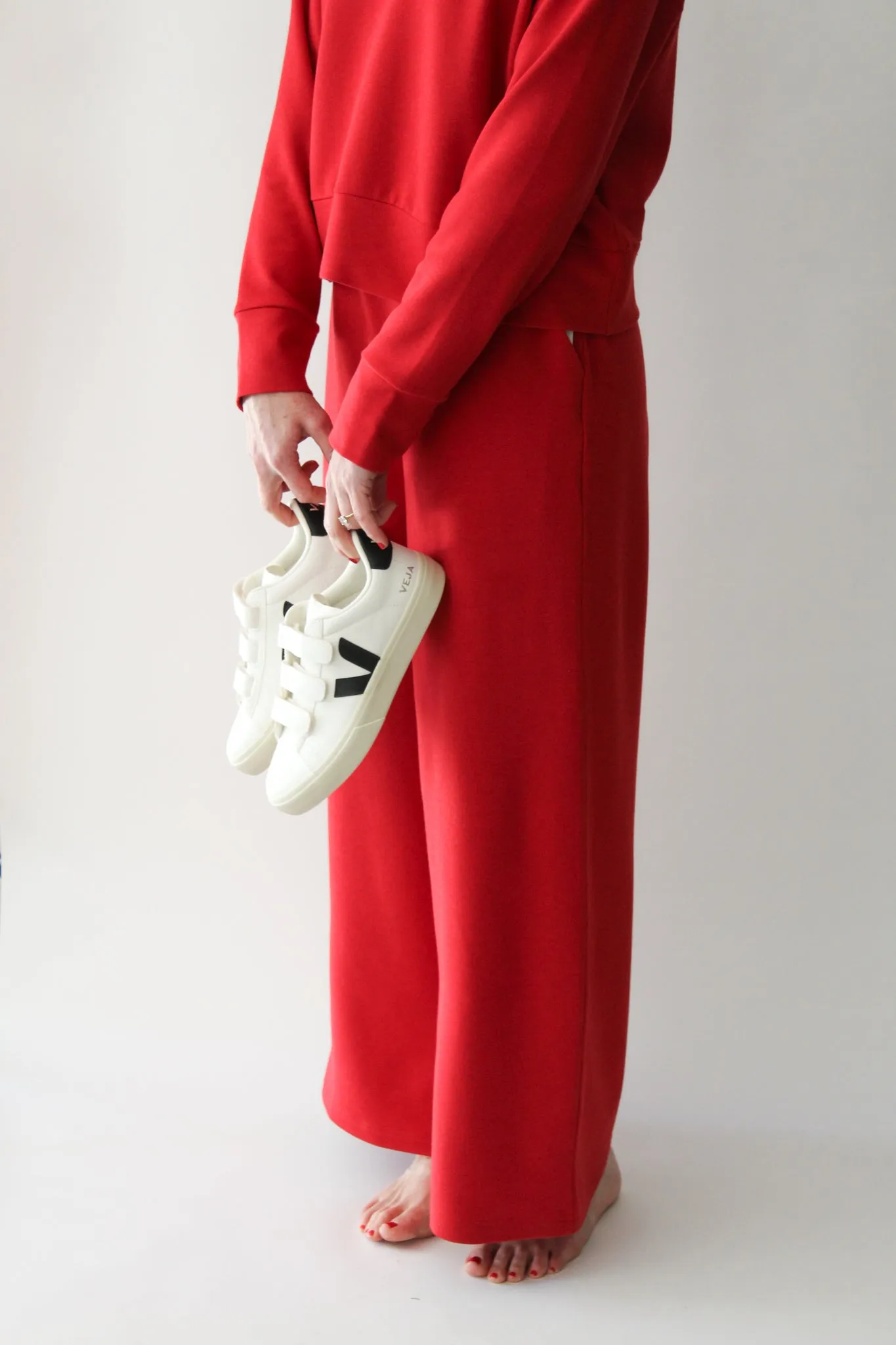Boyfriend Crop Sweatshirt