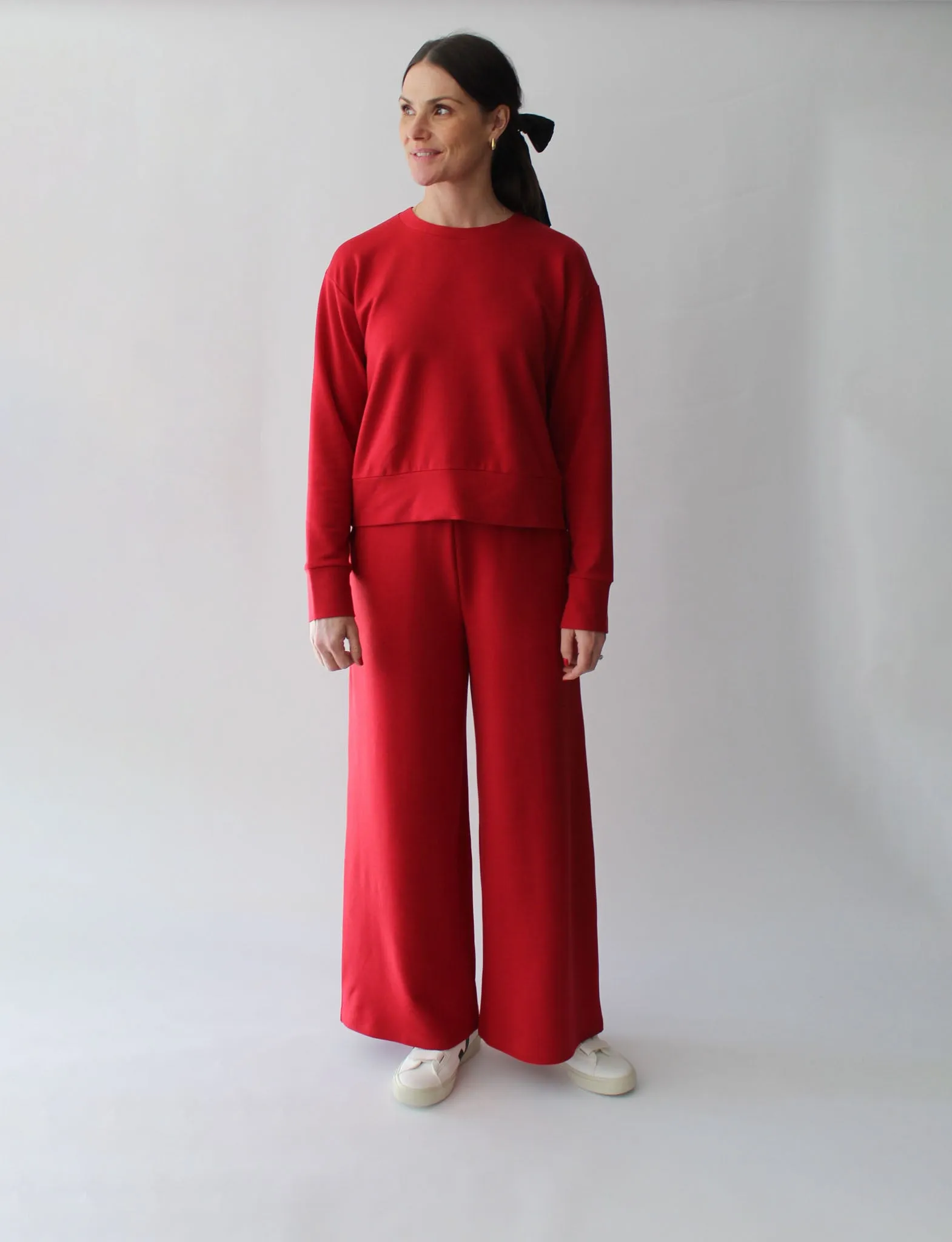 Boyfriend Crop Sweatshirt
