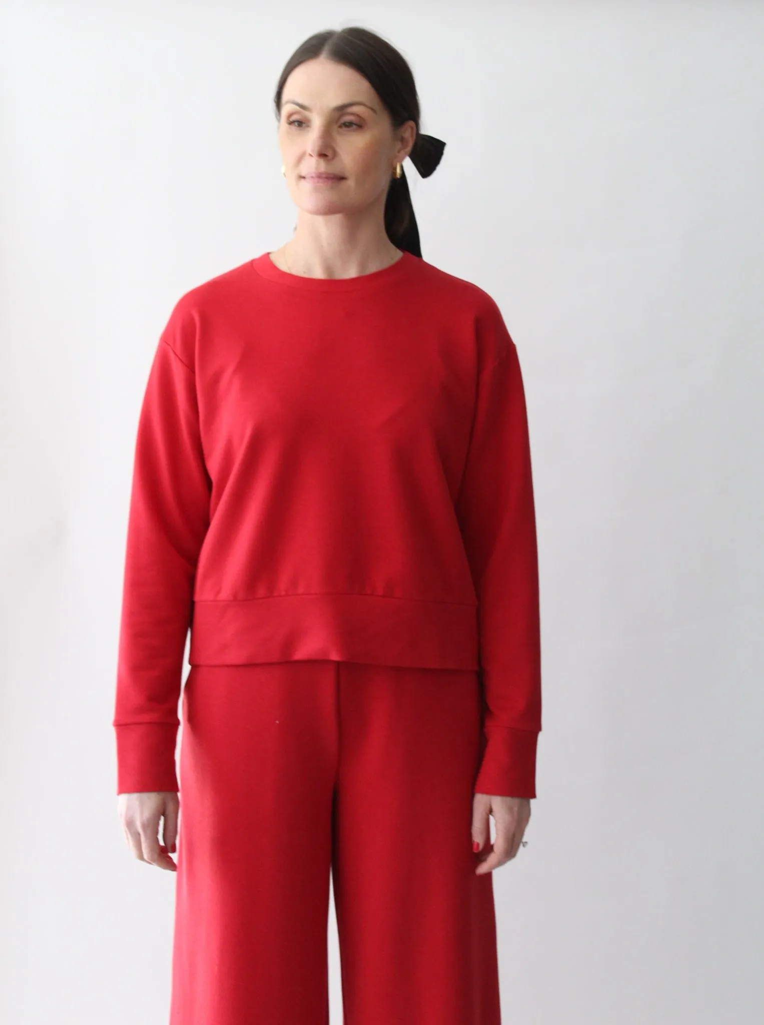 Boyfriend Crop Sweatshirt