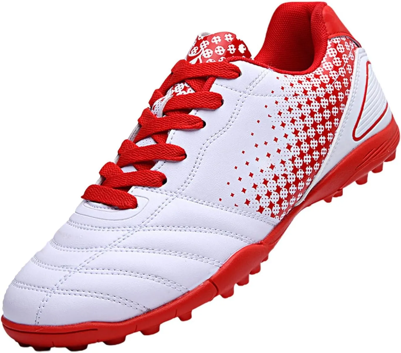 Boys Girls Outdoor Football Soccer Sneaker Cleats Firm Artificial Ground Shoe Training Athletic Shoes