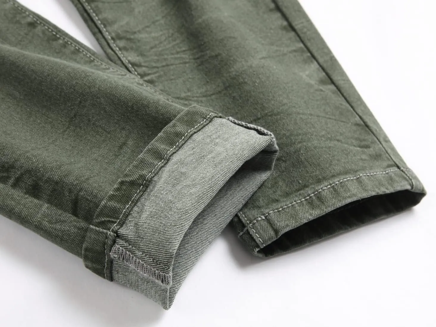 Boy's Skinny Fit Ripped Distressed Stretch Fashion Denim Jeans Pants