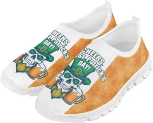 Boys Slip On Shoes Little Kids Tennis Shoes St. Patrick's Day Shoes