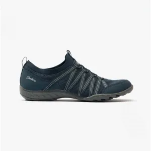 BREATHE-EASY-FIRST LIGHT Ladies Slip-On Trainers Navy