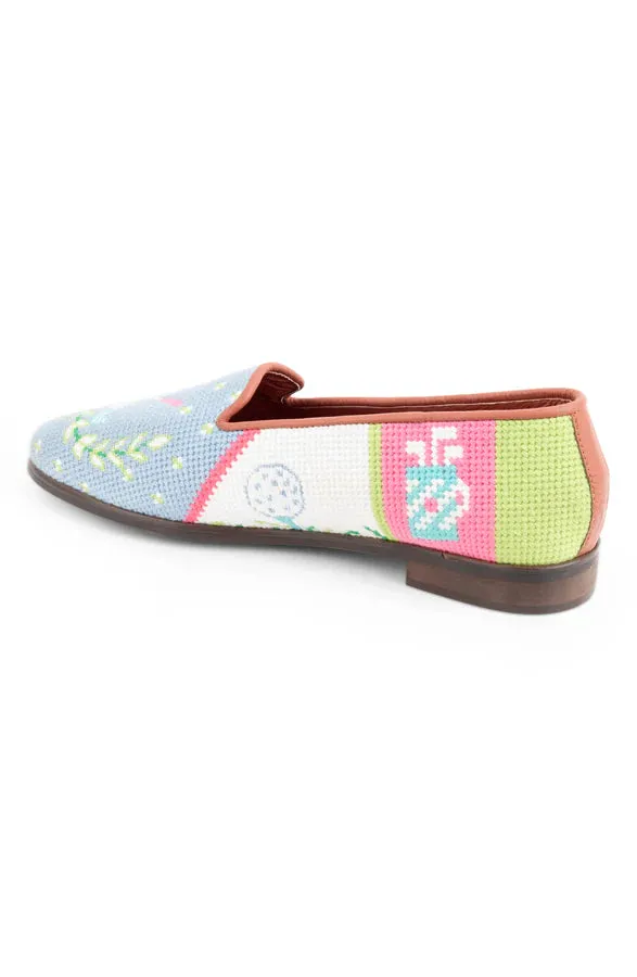 BY PAIGE - NEEDLEPOINT LOAFER IN GOLF