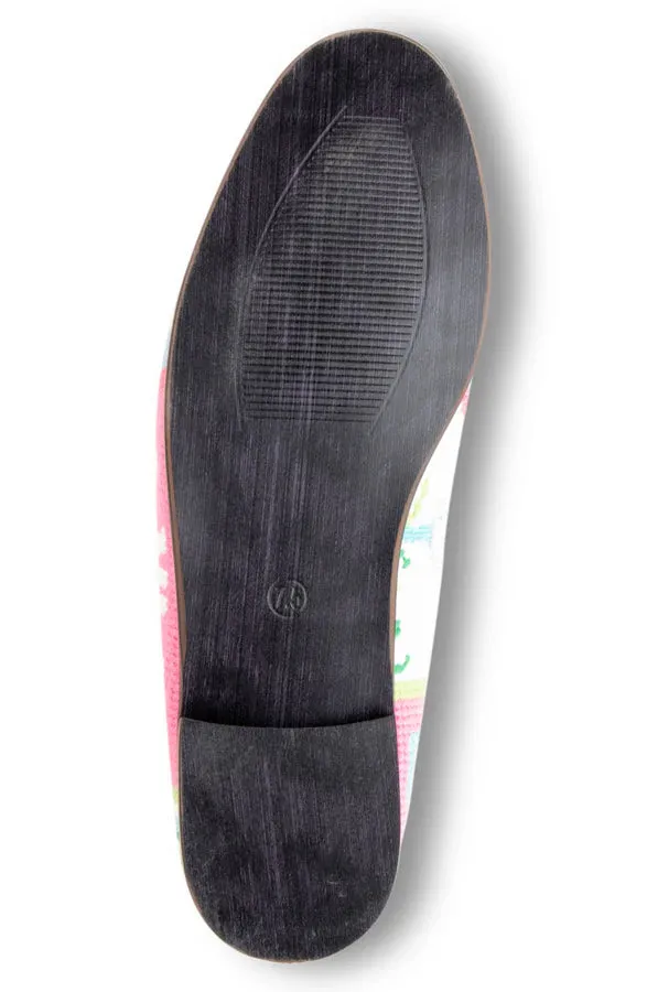 BY PAIGE - NEEDLEPOINT LOAFER IN GOLF