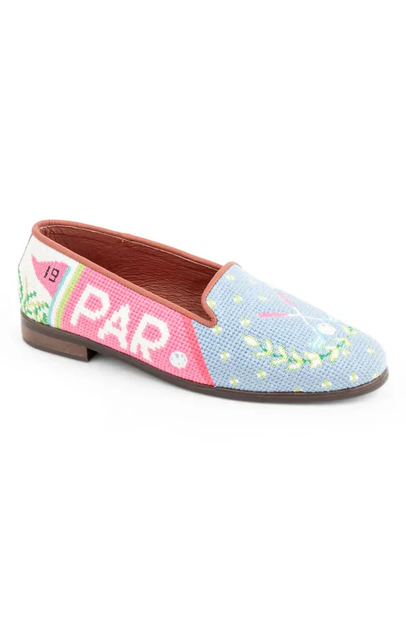 BY PAIGE - NEEDLEPOINT LOAFER IN GOLF