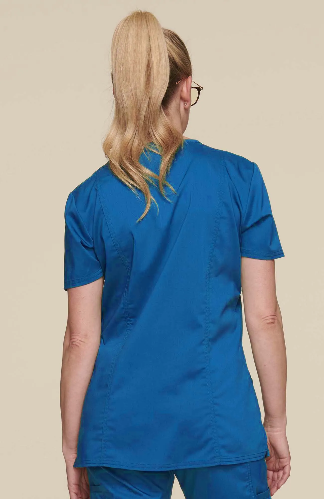 Cherokee Workwear Revolution Three-Pocket Scrub Top
