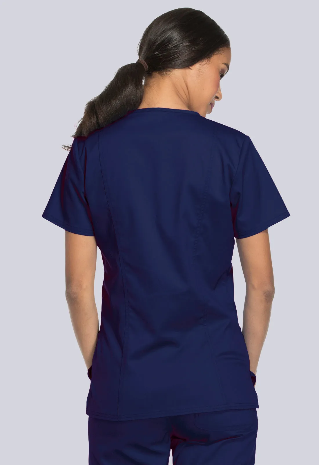 Cherokee Workwear Revolution Three-Pocket Scrub Top