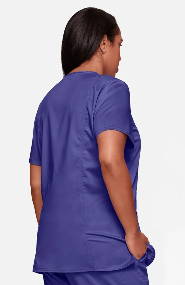 Cherokee Workwear Revolution Three-Pocket Scrub Top