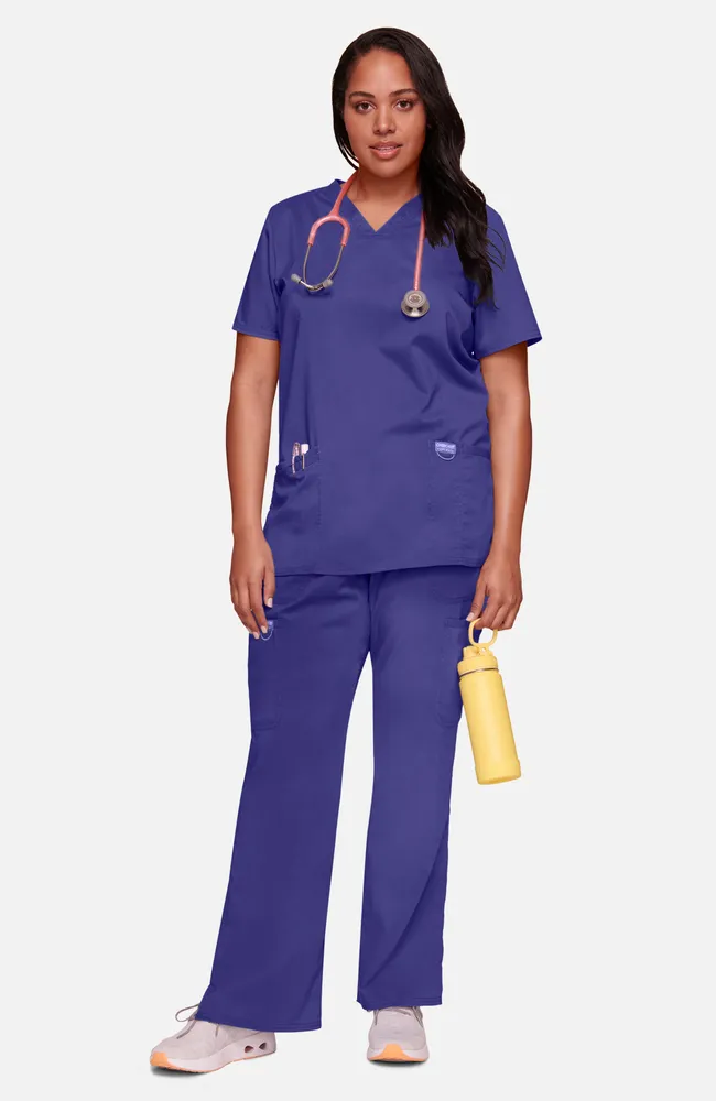 Cherokee Workwear Revolution Three-Pocket Scrub Top