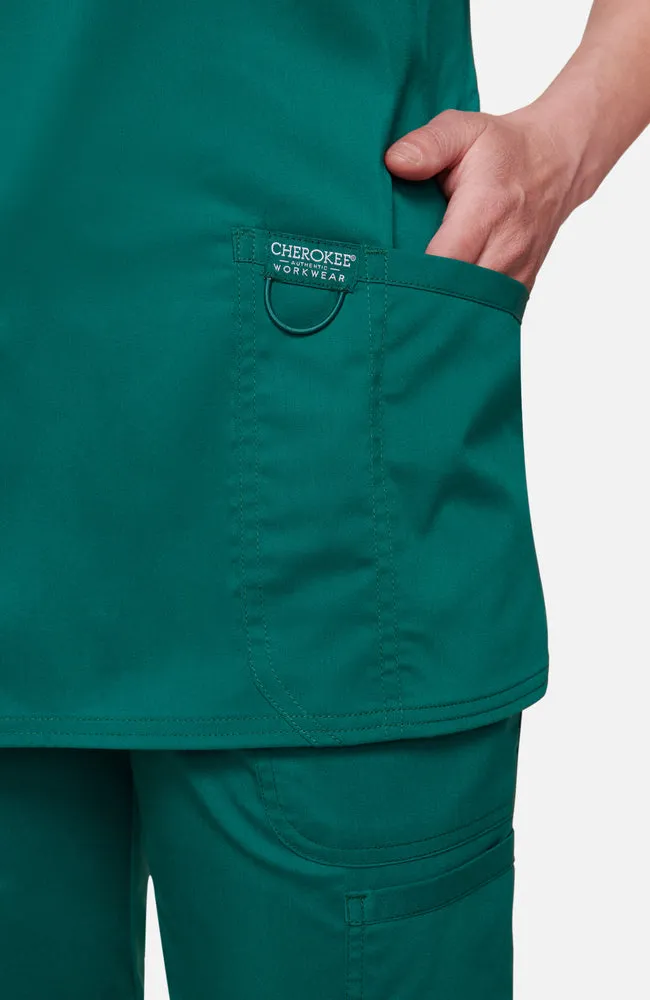 Cherokee Workwear Revolution Three-Pocket Scrub Top
