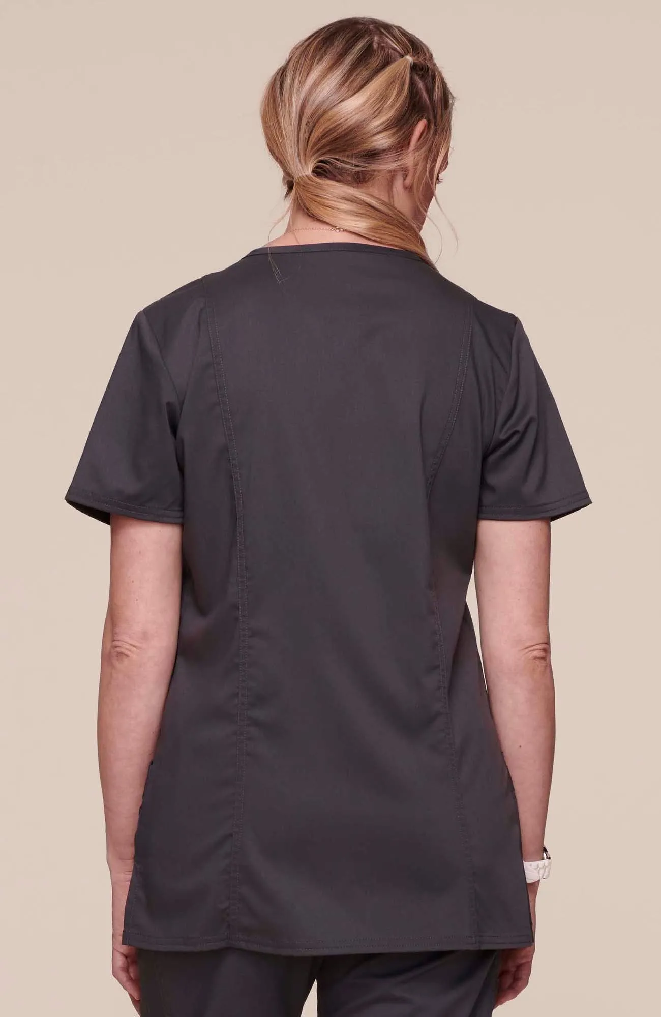 Cherokee Workwear Revolution Three-Pocket Scrub Top