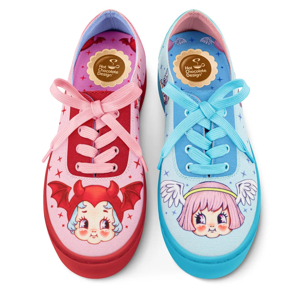 Cherub & Devil Casual Sneaker from Hot Chocolate Design