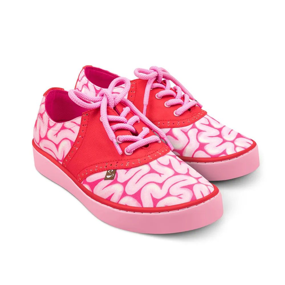 Chocolaticas® Brain Worms Casual Sneaker from Hot Chocolate Design