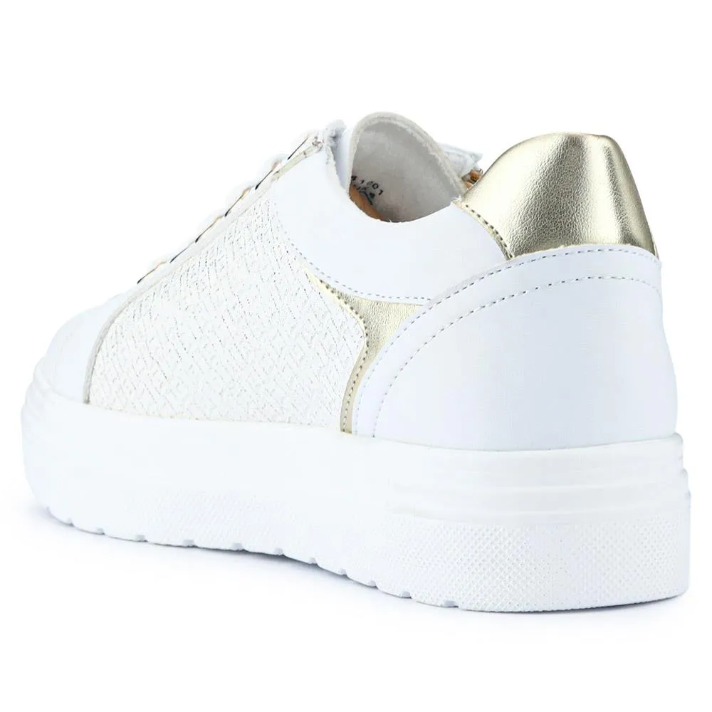 Chunky Lace-Up Trainers - WBINS41001 / 326 810