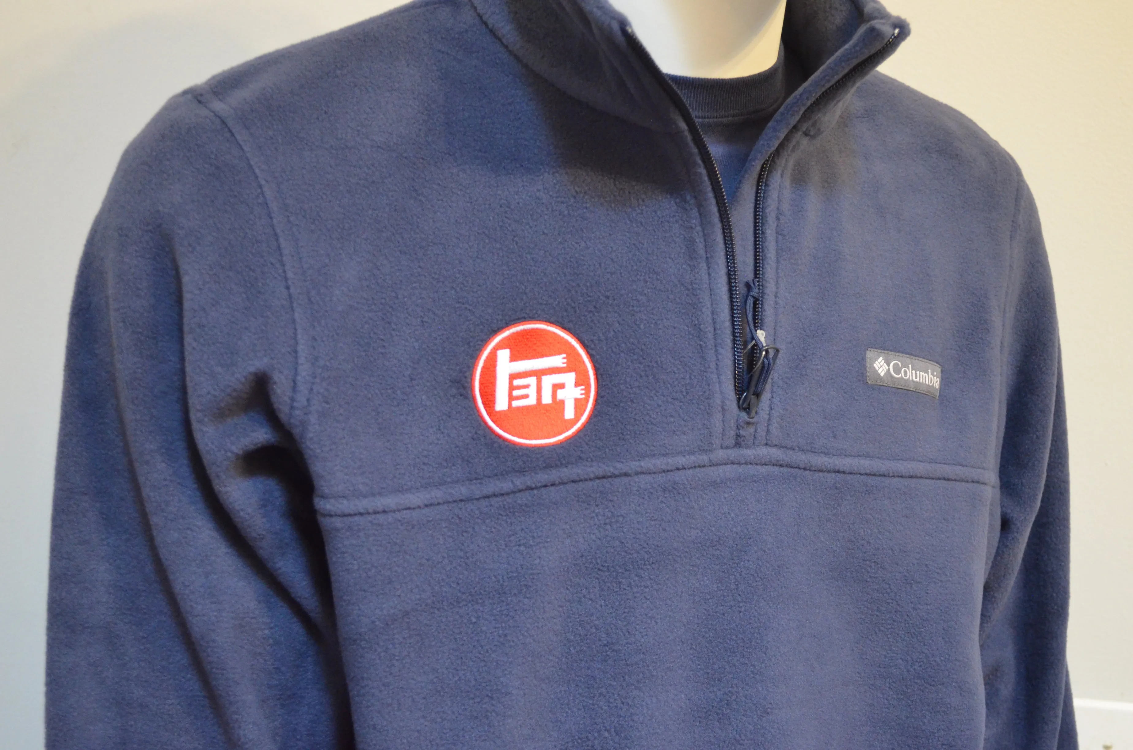 Columbia Fleece Quarter Zip Pullover - Premium TEQ Toyota or 3 Stripe Logo