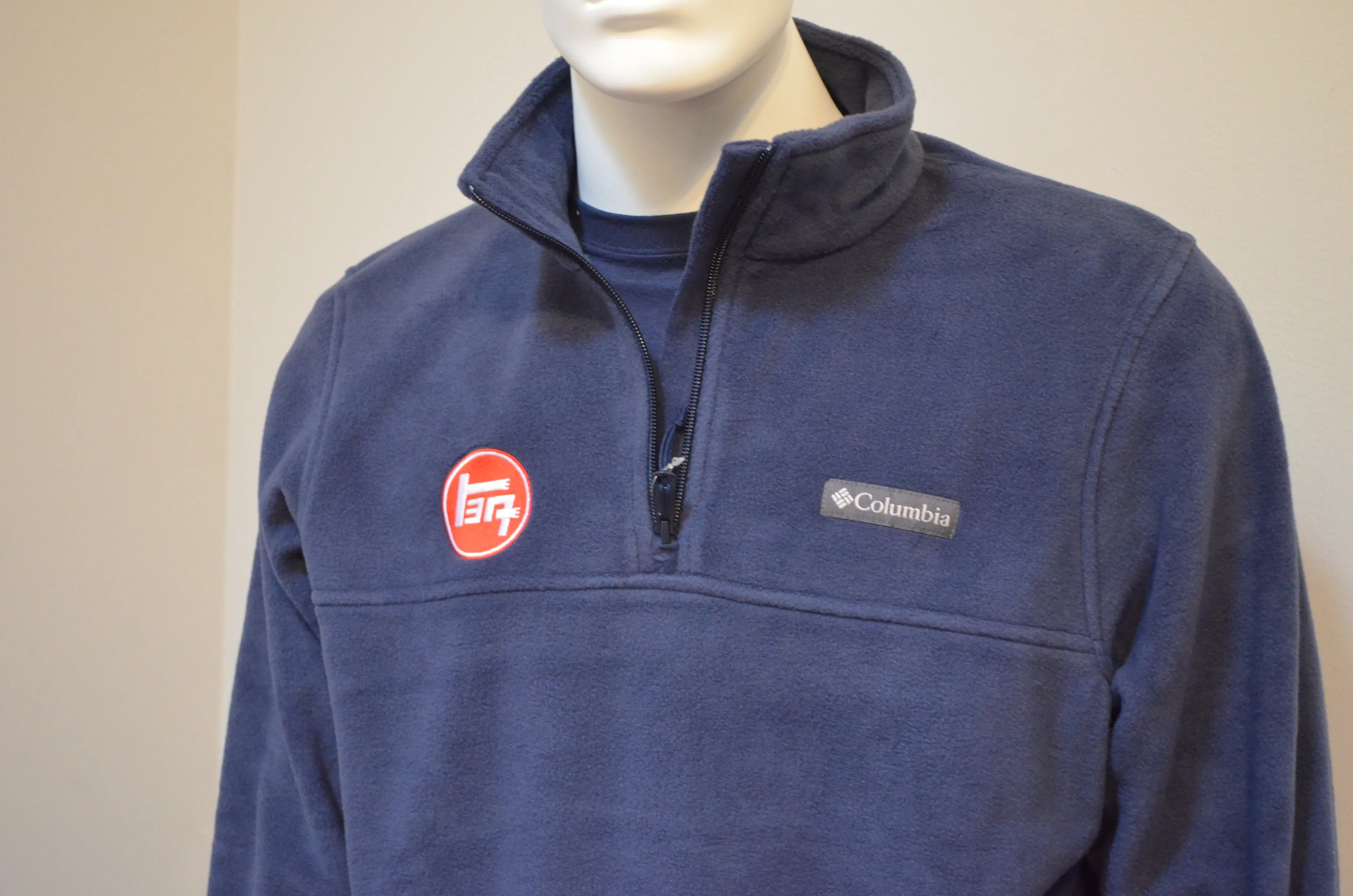 Columbia Fleece Quarter Zip Pullover - Premium TEQ Toyota or 3 Stripe Logo