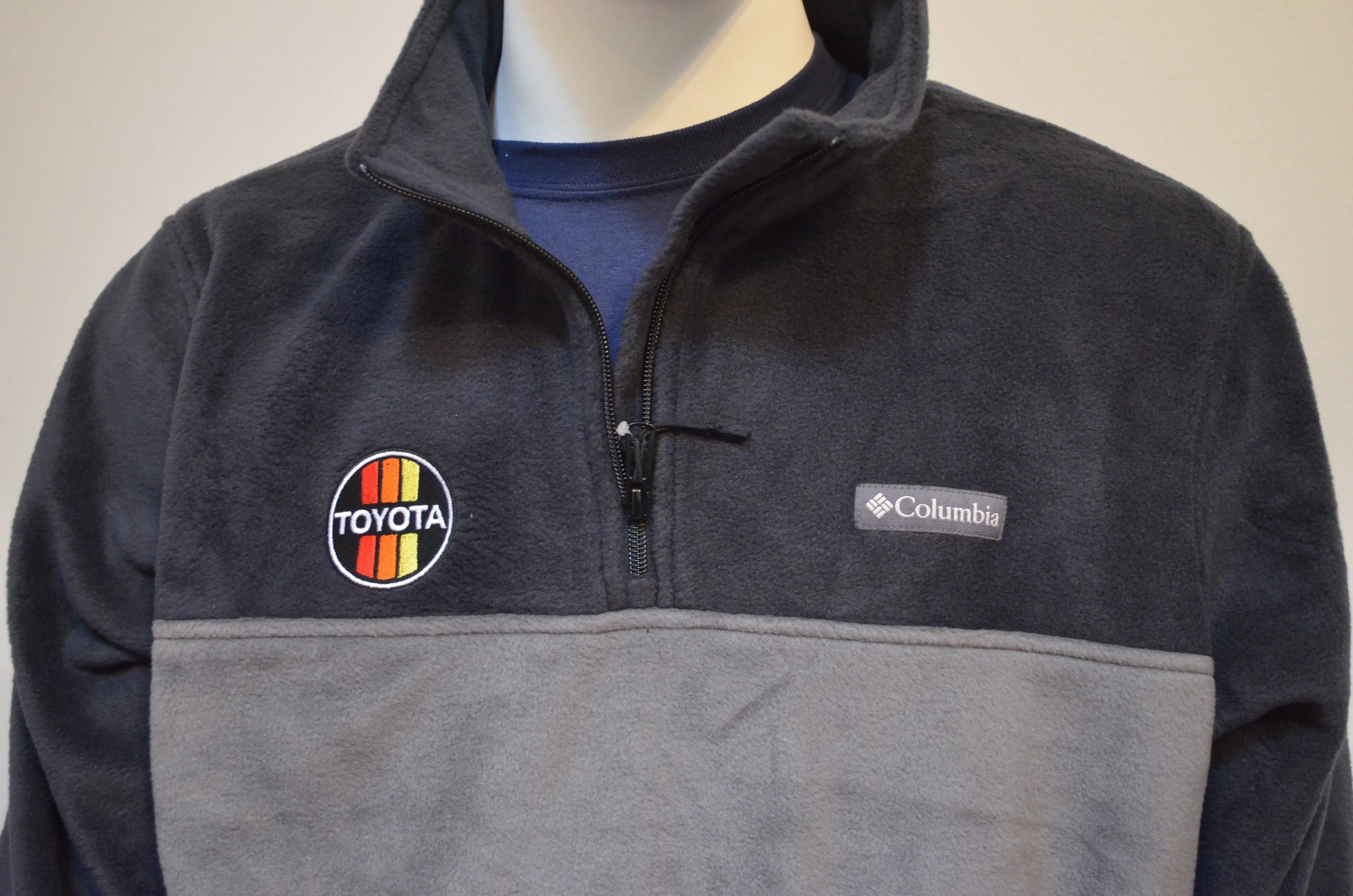 Columbia Fleece Quarter Zip Pullover - Premium TEQ Toyota or 3 Stripe Logo