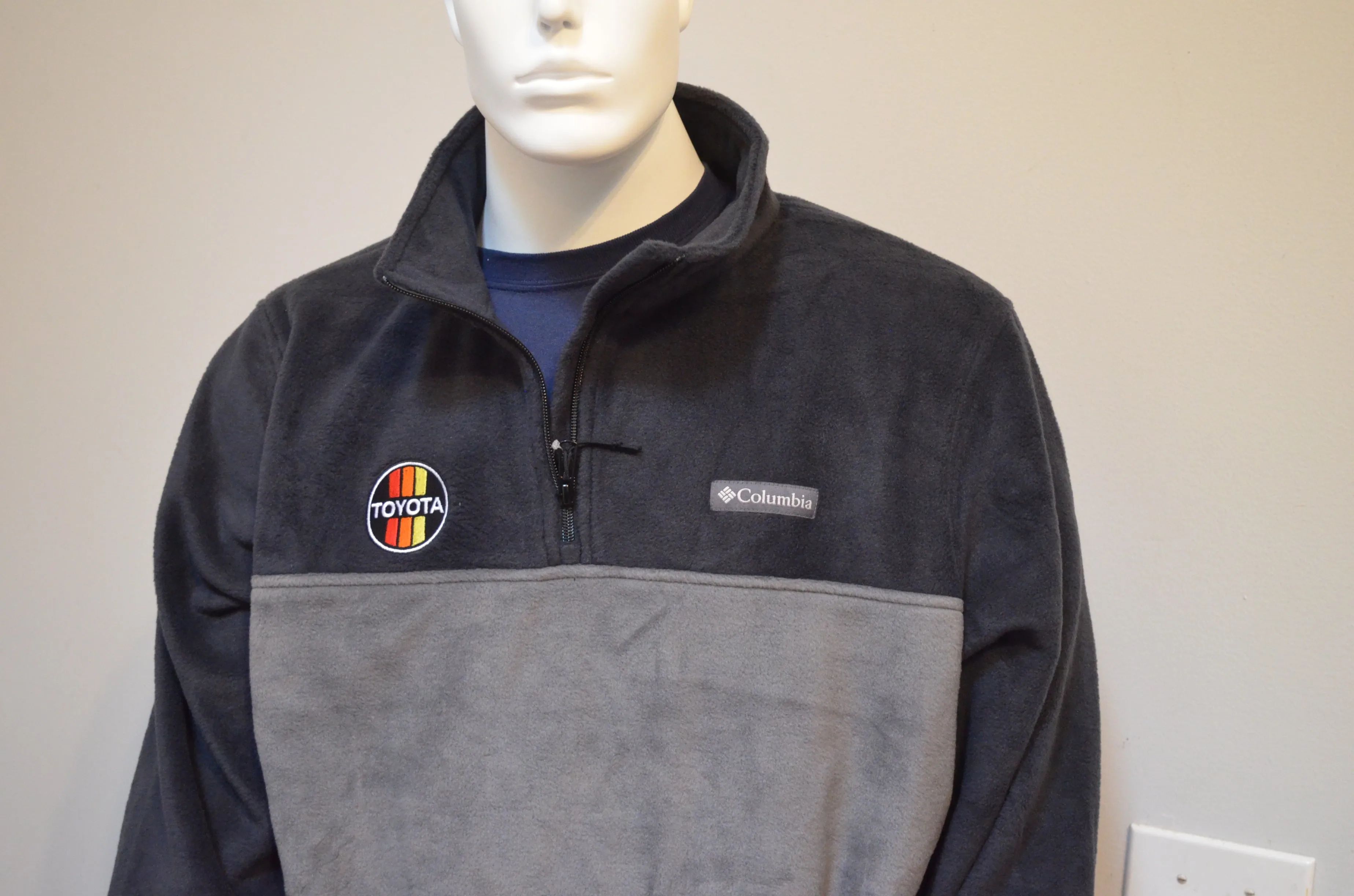 Columbia Fleece Quarter Zip Pullover - Premium TEQ Toyota or 3 Stripe Logo