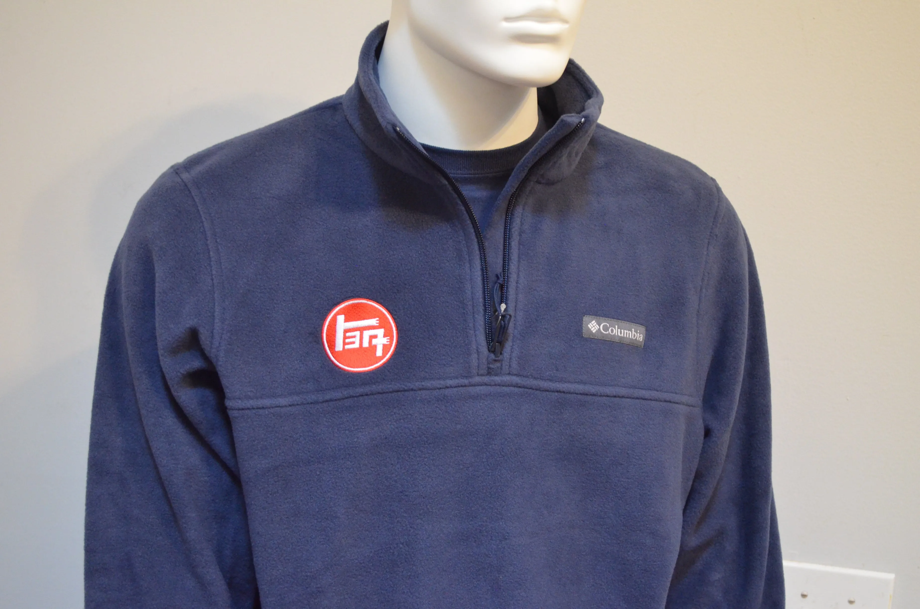 Columbia Fleece Quarter Zip Pullover - Premium TEQ Toyota or 3 Stripe Logo
