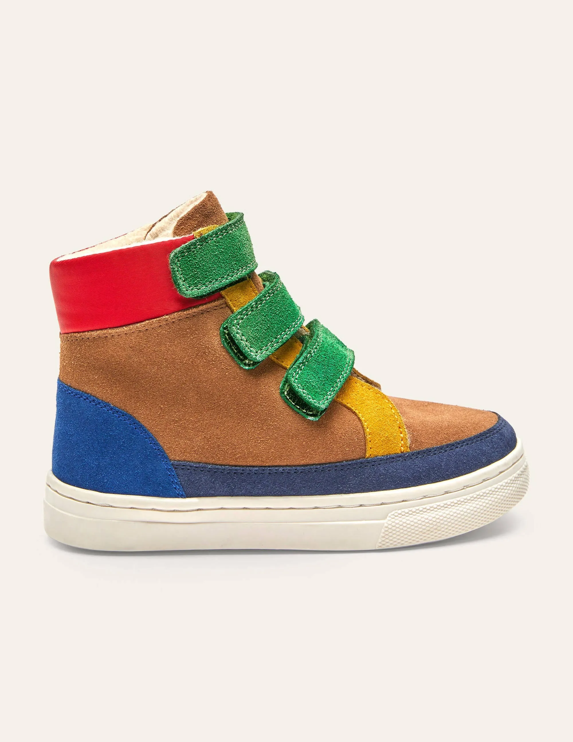 Cosy 3 Strap High Tops-Multi