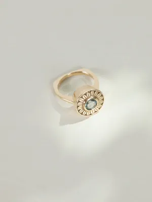 Daisy Cocktail Ring | 9k Gold (all stones)