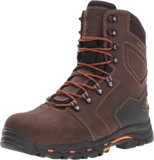 Danner Vicious 8 Insulated Work Boots for Men with Composite Toe - Waterproof Full-grain Leather with Breathable Gore-Tex & Non Slip Heeled Outsole