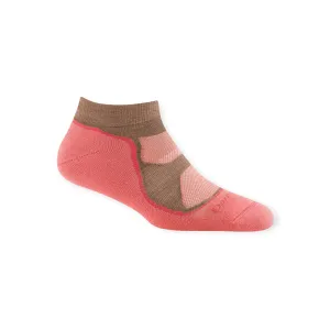 Darn Tough Women's Light Hiker No Show Lightweight with Cushion Socks
