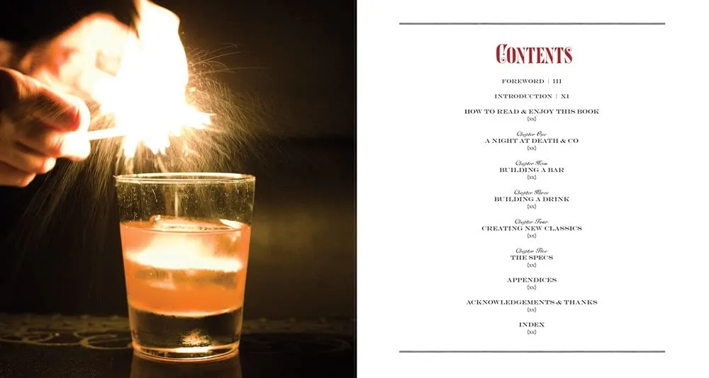 Death & Co: Modern Classic Cocktails Book