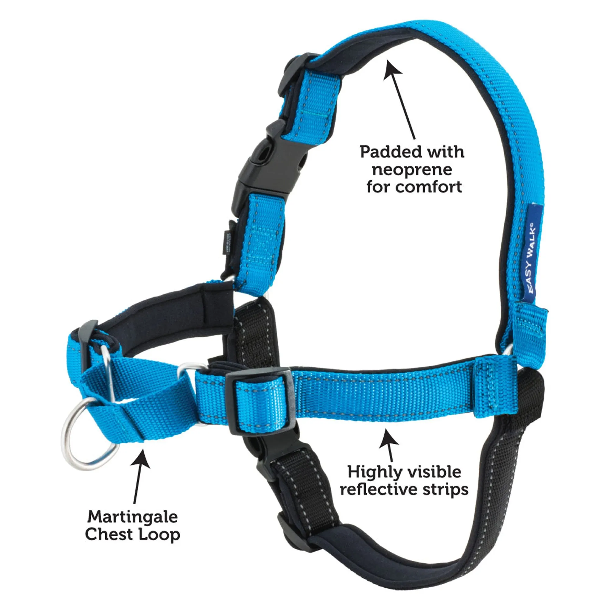 Deluxe Easy Walk No Pull Dog Harness