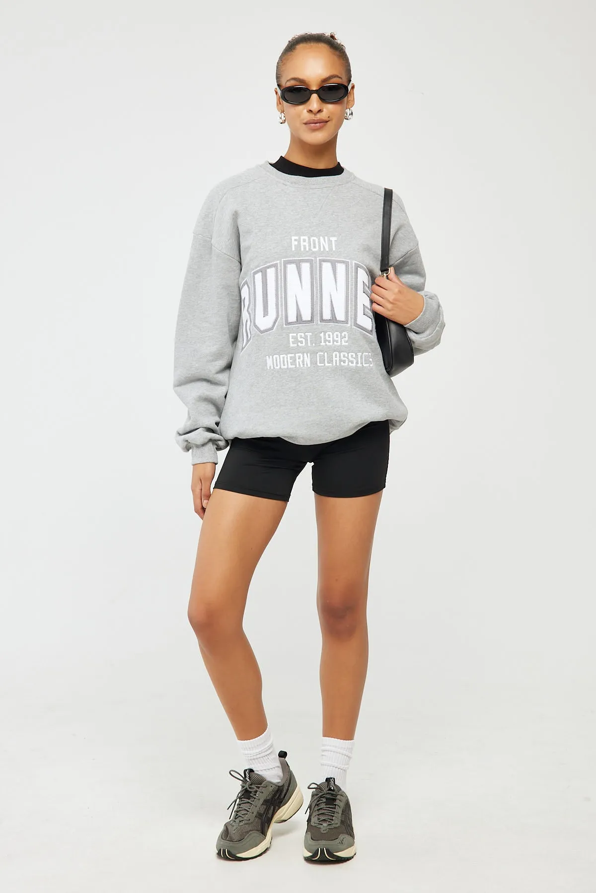 Front Runner Modern Classic Crewneck Grey Marle
