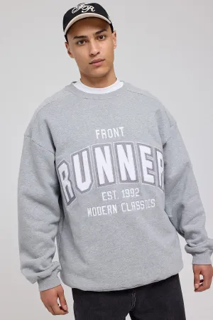Front Runner Modern Classic Crewneck Grey Marle