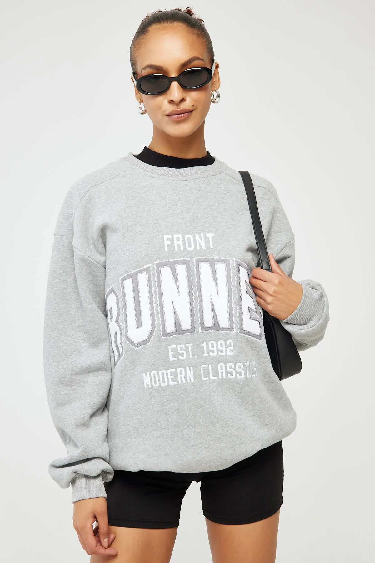 Front Runner Modern Classic Crewneck Grey Marle