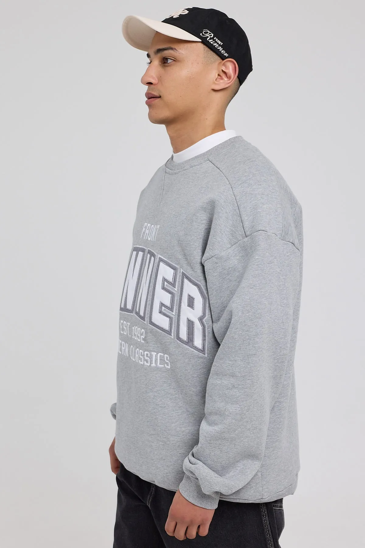 Front Runner Modern Classic Crewneck Grey Marle