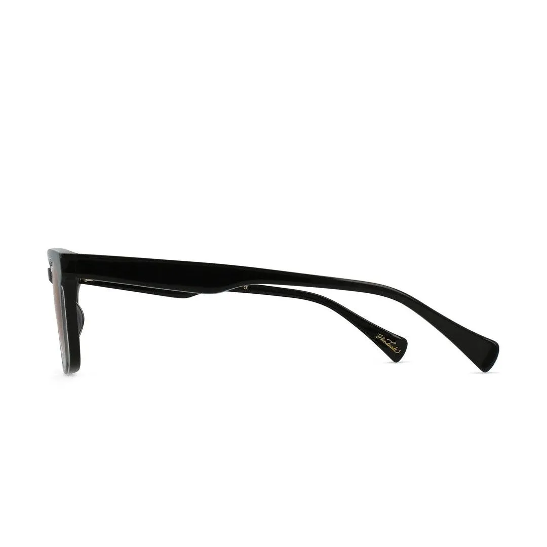 Hirsch Sunglasses (Crystal Black/Smoke)