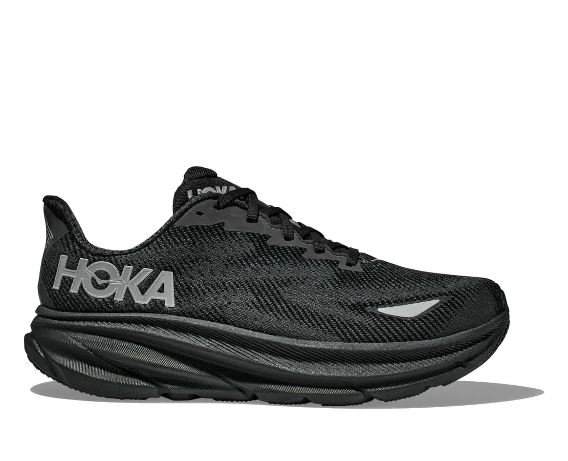 Hoka Men's Clifton 9 GORE-TEX Waterproof - Black/Black