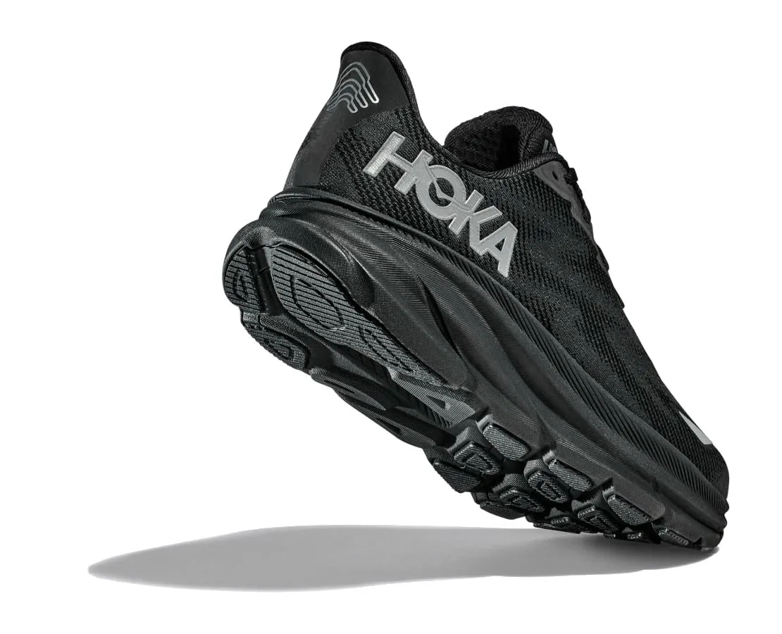 Hoka Men's Clifton 9 GORE-TEX Waterproof - Black/Black