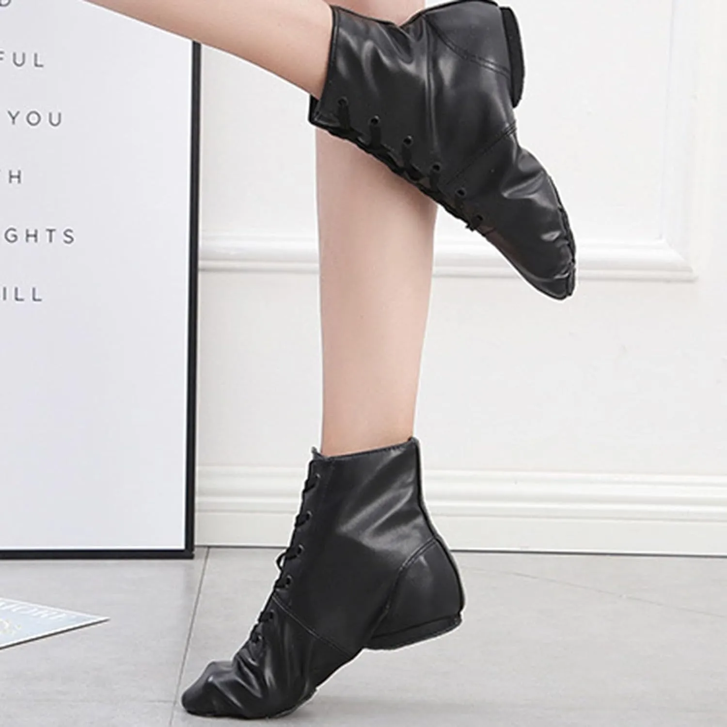 Jazz Shoes for Girls Dancing Ballet Boots Lightweight Kid Yoga Boots Little Kid/Big Kid
