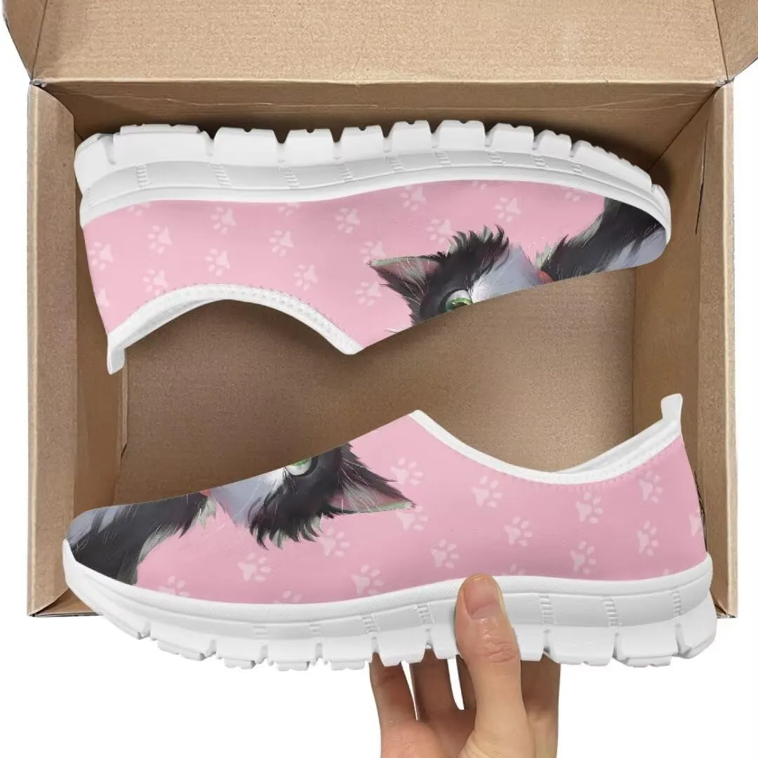 Jeiento Slip On Shoes for Women Comfortable Travel Walking Flat Shoes Soft Shoes Casual Shoes Lightweight Non Slip DailyShoes
