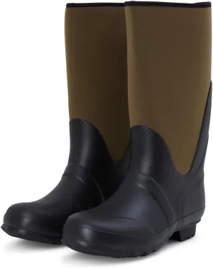 Jileon Wide Fit Rain Boots for Men & Women - up to 20 inch Calf - Warm Waterproof Flexible Neoprene - Wide in Foot and Calf